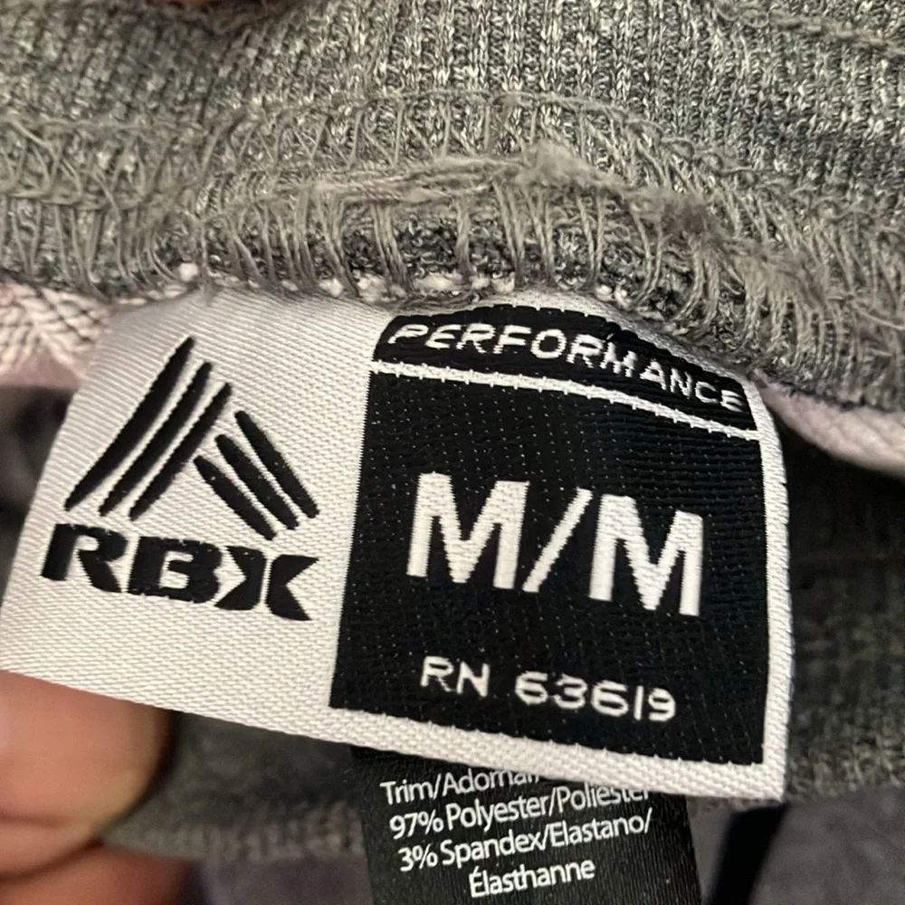 FINAL MARKDOWN RBX Men’s Gray Jogger Pants medium
